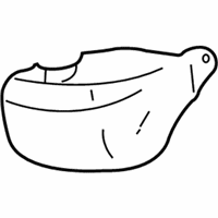 Jeep Liberty Coolant Reservoir - 52079702AG Recovery Tank