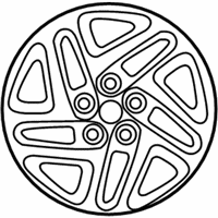 Chrysler Concorde Wheel Cover - QX36PAKAC Wheel Cover