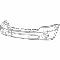 Dodge Durango Bumper Cover - 68002920AC Bumper Cover, Front