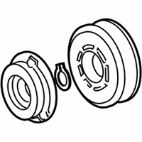 Jeep Wrangler A/C Clutch - 4720834 Pulley Assembly