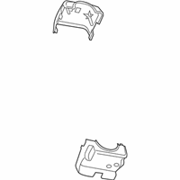 Dodge Durango Steering Column Cover - 1GY08XDHAA Shroud