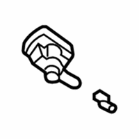 Chrysler Pacifica Windshield Washer Nozzle - 4894275AD Washer Nozzle, Front