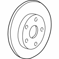 Jeep Grand Cherokee Brake Disc - 52098666AA Rotor, Rear