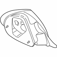 Dodge Neon Tail Light - 5288526AM Combination Lamp Assy, Rear Passenger Side