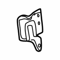 Chrysler PT Cruiser Door Hinge - 5257975AB Upper Hinge, Front Passenger Side