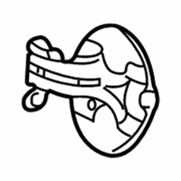 Dodge Neon Fuel Door - 4888942AA Fuel Door, Rear