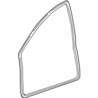 Dodge Neon Weather Strip - TM11WL5AC Door Weatherstrip, Taupe, Front