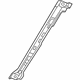 Mopar 68298536AA Floor Rail, Front Outer Passenger Side