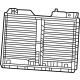 Mopar 68567923AC Grille - Active Shutter