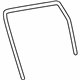 Mopar 5076872AD Upper Weatherstrip, Rear Passenger Side Mopar 5076872AD Upper Weatherstrip, Rear Passenger Side