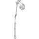 Mopar 7SU10DX9AA Belt Assembly - Retractor Mopar 7SU10DX9AA Belt Assembly - Retractor