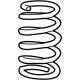 Mopar 68231026AB Coil Spring, Rear Mopar 68231026AB Coil Spring, Rear