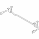 Mopar 68250804AA Stabilizer Bar, Rear