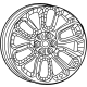 Mopar 68563996AA Wheel - Aluminum