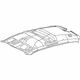 Mopar 6KA87DX9AD Headliner Mopar 6KA87DX9AD Headliner