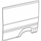 Mopar 68095841AA Side Panel, Outer