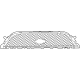 Mopar 6WF63DX8AB Lower Grille, Front
