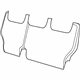 Mopar 1RS831D5AA Seat Back Assembly, Rear Passenger Side Mopar 1RS831D5AA Seat Back Assembly, Rear Passenger Side