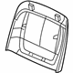 Mopar 1UY02DX9AC Seat Back Panel, Front Passenger Side Mopar 1UY02DX9AC Seat Back Panel, Front Passenger Side