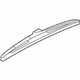 Mopar 68057730AA Wiper Blade, Rear Mopar 68057730AA Wiper Blade, Rear