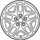 Mopar WA54PAKAA Wheel, Alloy Mopar WA54PAKAA Wheel, Alloy
