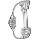 Mopar 68249044AA Window Regulator, Rear Passenger Side