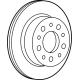 Mopar 68507287AA Rotor, Rear
