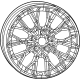 Mopar 4755434AA Wheel, Alloy