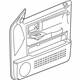 Mopar 5HR061J3AF Door Trim Panel, Front Inner Passenger Side