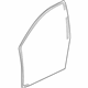Mopar 5074644AF Door Weatherstrip, Front Outer Passenger Side