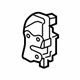 Mopar 55364986AB Lock Actuator, Front Passenger Side
