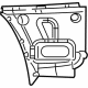 Mopar 5109586AD Lower Extension, Rear Passenger Side