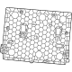Mopar 68567892AC Panel - Seat Back Carpet Mopar 68567892AC Panel - Seat Back Carpet