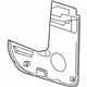 Mopar 55359356AJ Water Shield, Rear Passenger Side