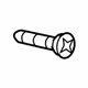 Mopar 68495847AA Hinge Cover Screw Mopar 68495847AA Hinge Cover Screw