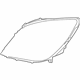 Mopar 68012120AA Headlamp Assembly, Front Passenger Side