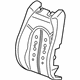 Mopar 68224626AC Seat Back Pad, Front Passenger Side
