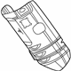 Mopar 68319313AA Heat Shield, Front