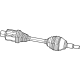 Mopar 68537122AA Axle Shaft, Front