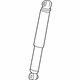 Mopar 52855334AD Shock Absorber, Rear