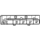 Mopar 68597748AA SWITCH-5 GANG Mopar 68597748AA SWITCH-5 GANG