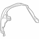 Mopar 55136228AD Fender Liner, Front Passenger Side
