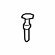 Mopar 1NC271J3AA Headrest Guide, Front Mopar 1NC271J3AA Headrest Guide, Front