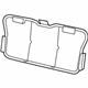 Mopar 68002962AA Seat Back Frame, Rear