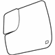 Mopar 68402036AA Mirror Glass, Front Passenger Side