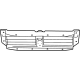 Mopar 68488785AE Grille - Active Shutter