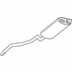 Mopar 52090456AF Muffler W/Tpipe