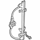Mopar 55256495AI Regulator, Rear Mopar 55256495AI Regulator, Rear