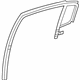 Mopar 5074019AF Glass Run, Rear Driver Side