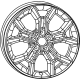 Mopar 4755434AA Wheel, Alloy